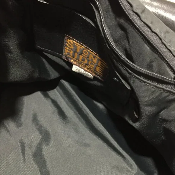 STONE RIDGE LAPTOP LEATHER MESSENGER BAGS - Picture 6 of 11